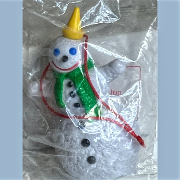Vtg Jack In The Box Kids Meal Christmas Tree Ornament's Jack Reindeer & Snowman - Picture 7 of 8